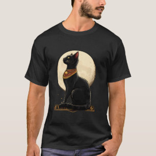 Altes Ägypten Ägyptologie Tutankhamun Katze Bastet T-Shirt