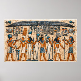 Altes Ägypten, Auge des Horus Poster