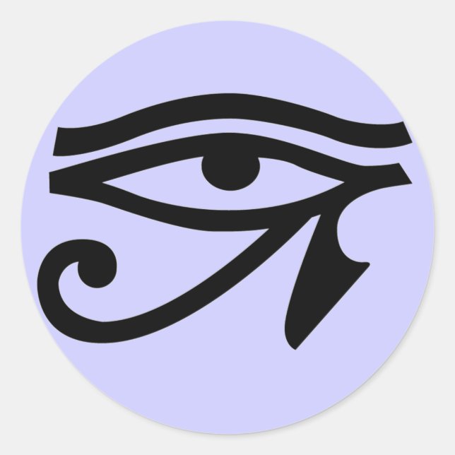 Altes Ägypten Auge des Horus Symbol Stickers (Vorderseite)