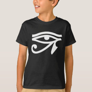 Altes Ägypten-Augen-Symbol-Jungen-T - Shirt