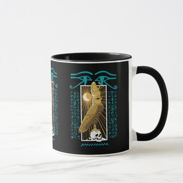 Altes Ägypten Falcon God Horus Tasse (Rechts)