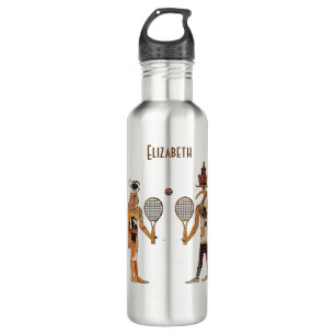 Altes Ägypten Gods Tennis Funny Water Flasche Trinkflasche