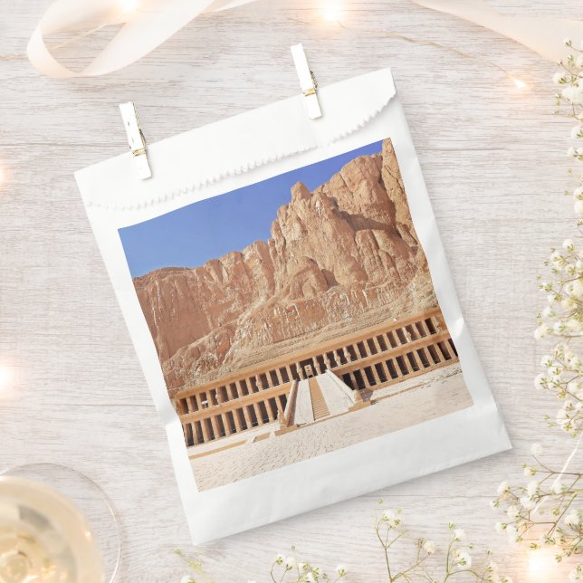 Altes Ägypten Hatschepsut-Tempel Landschaft 2025  Geschenktütchen (Ausgeschnitten)
