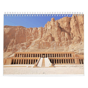 Altes Ägypten Hatschepsut-Tempel Landschaft 2025 Kalender