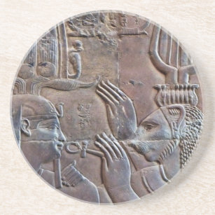 Altes Ägypten-Hieroglyphen, die Untersetzer
