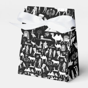 Altes Ägypten Hieroglyphisches Symbol Muster Geschenkschachtel