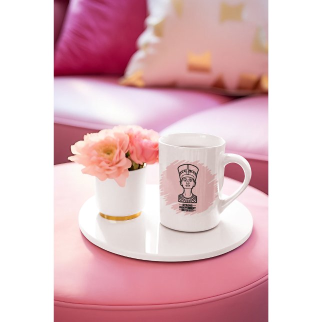Altes Ägypten Historische Königin Nefertiti Kaffeetasse (Von Creator hochgeladen)