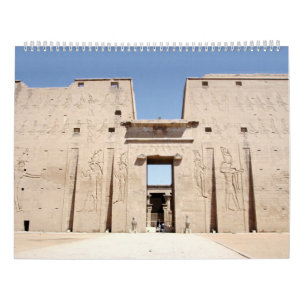 Altes Ägypten mit Pyramiden, Sphinx-Tempel Kalender