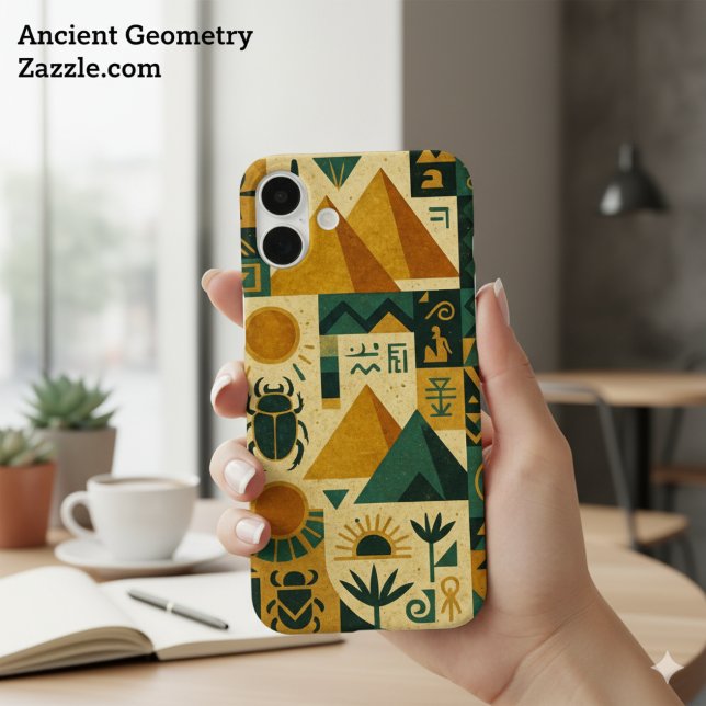 Altes Ägypten Mystik Patchwork Papyrus Case-Mate iPhone Hülle (Von Creator hochgeladen)