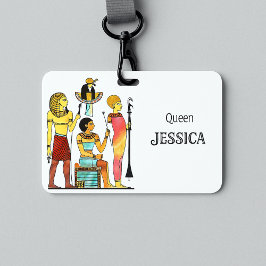 Altes Ägypten Pharaonen Lavish Ormamentation Namensschild