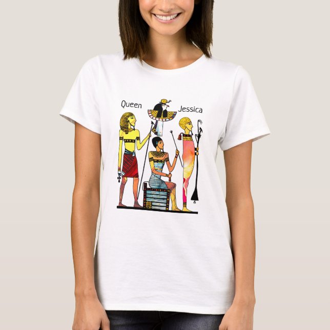 Altes Ägypten Pharaonen Lavish Ormamentation T-Shirt (Vorderseite)