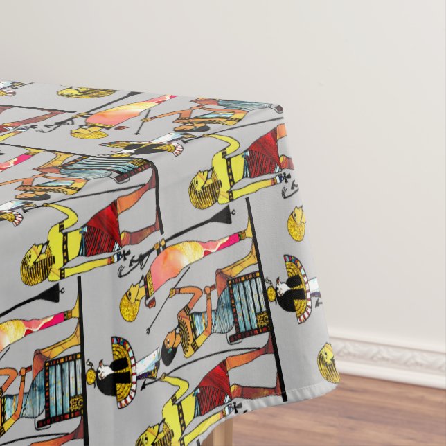 Altes Ägypten Pharaonen Lavish Ormamentation Tischdecke (Beispiel)