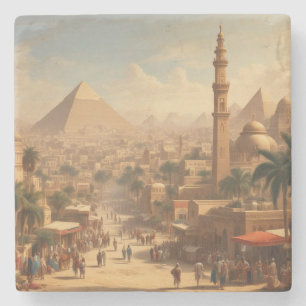 Altes Ägypten. Steinuntersetzer