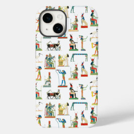 Altes Ägypten Vintages ägyptisches Muster Case-Mate iPhone 14 Hülle