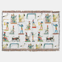 Altes Ägypten Vintages ägyptisches Muster Decke