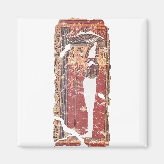 Altes ägyptisches Buch der Toten - Horus Magnet (Vorne)