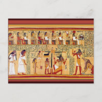 Altes ägyptisches Buch der Toten.