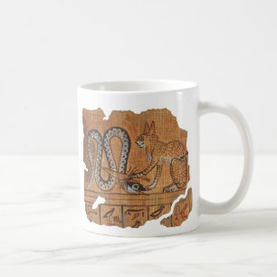 Altes ägyptisches Buch der Toten Ra & Apophis Tasse