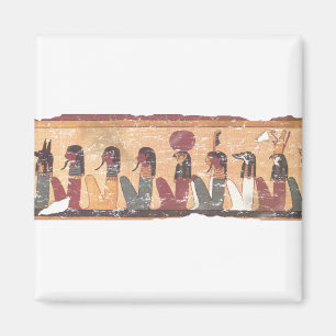 Altes ägyptisches Buch des Toten Gerichts Magnet