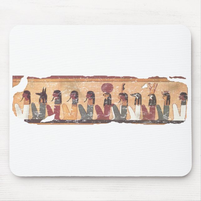 Altes ägyptisches Buch des Toten Gerichts Mousepad (Vorne)