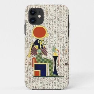 Altes ägyptisches Gott Horus Hieroglyphen Design Case-Mate iPhone Hülle