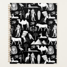 Altes ägyptisches Hieroglyphen-Symbolmuster
