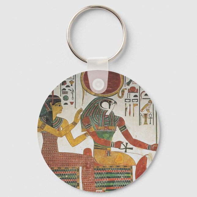 Altes Ägyptisches Horus Schlüsselanhänger (Vorderseite)