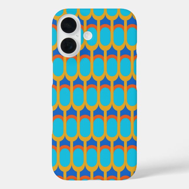 Altes ägyptisches Kemet Feather Pattern Case-Mate iPhone Hülle (Rückseite)