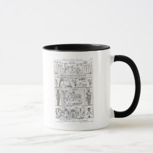Altes ägyptisches und persisch tasse