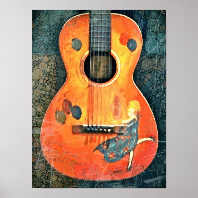 Altes akustisches Poster (Vorne)
