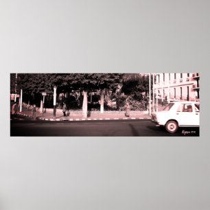 Altes Algerien Algier Stadtzentrum Poster