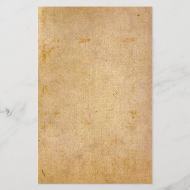 Altes antikes Pergament Briefpapier (Vorderseite)