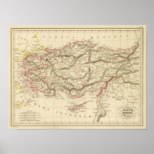Altes Asien Kleinasien Poster