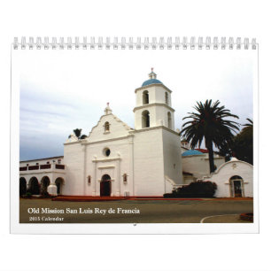 Altes Auftrag-San Luis Rey de Francia Kalender
