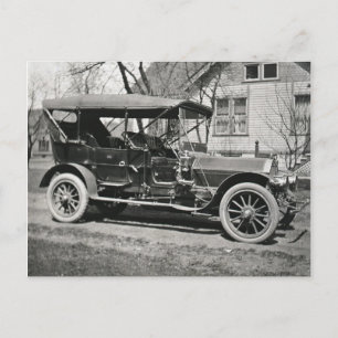 Altes Auto Postkarte