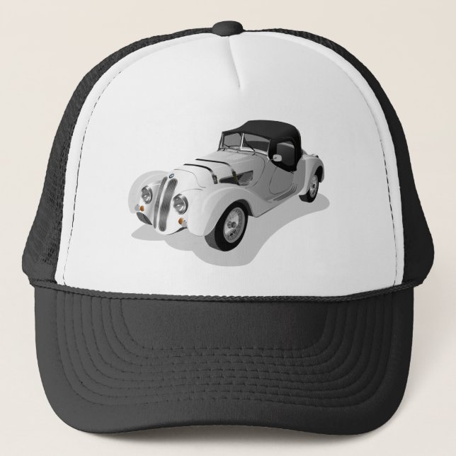 Altes Auto Truckerkappe (Vorderseite)