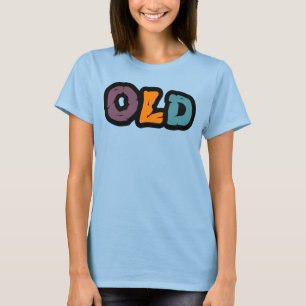 Altes Basic T-Shirt für Frauen
