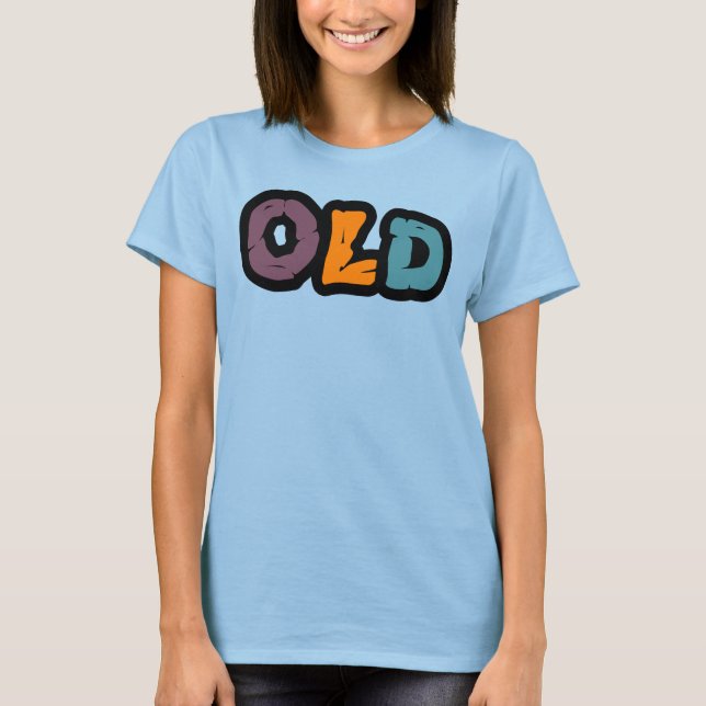 Altes Basic T-Shirt für Frauen (Vorderseite)