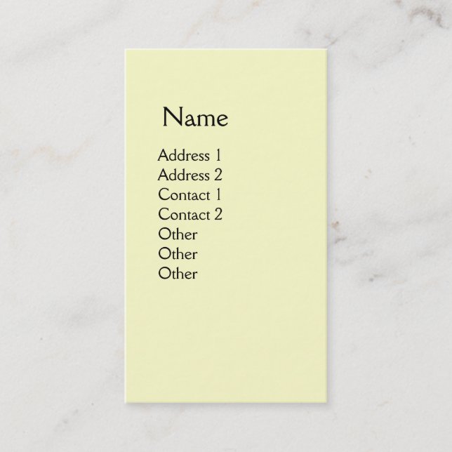 Altes Bauernhaus in Chianti / Toskana Landschaft Visitenkarte (Vorderseite)