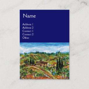 ALTES BAUERNHAUS IN TOSKANA VISITENKARTE