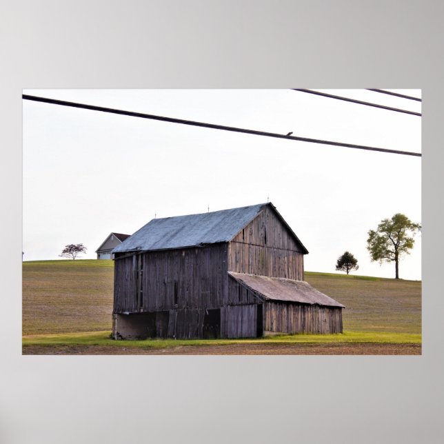 Altes Bauernhaus Poster (Vorne)