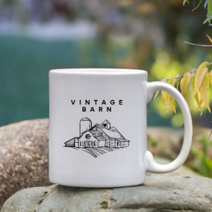 Altes Bauernhaus   Rustikaler Landhausstil Kaffeetasse