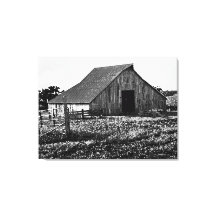 Altes Bauernhaus Stall dunkel Stretched Canvas Pri