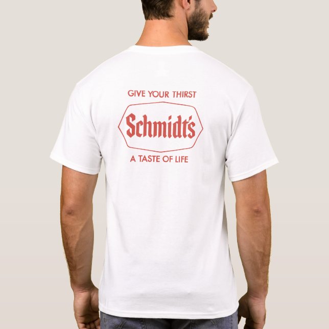 altes Bier T-Shirt (Rückseite)