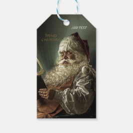 Altes Bild der Magie des Weihnachtsmannes Geschenkanhänger