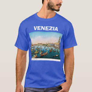 Altes Bild von Venedig, Italien, 1910 T-Shirt
