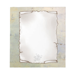 Altes Blatt Notizblock