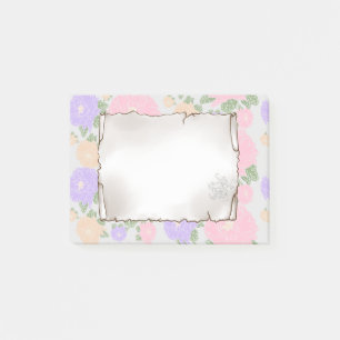 Altes Blatt post-it klebezettel