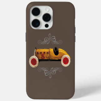 Altes Blechspielzeug-Rennauto iPhone 15 Pro Max Hülle