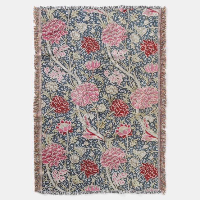 Altes Blumenmuster, William Morris Decke (Vorderseite Vertikal)